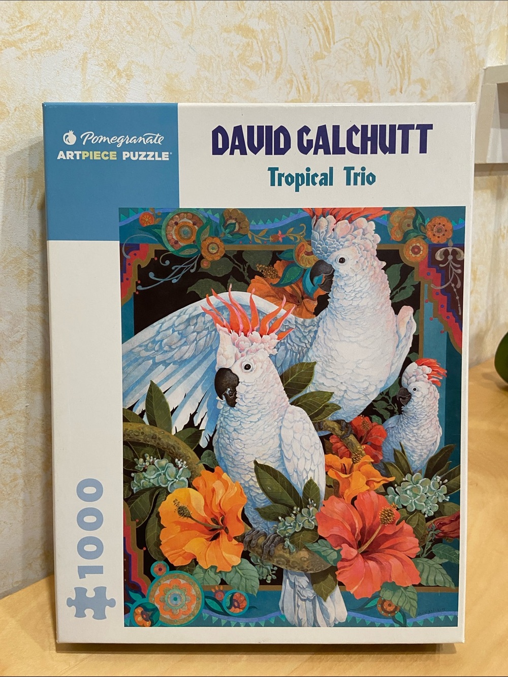 Pomegranate David Galchutt Tropical Trio - 1000 Piece Puzzle